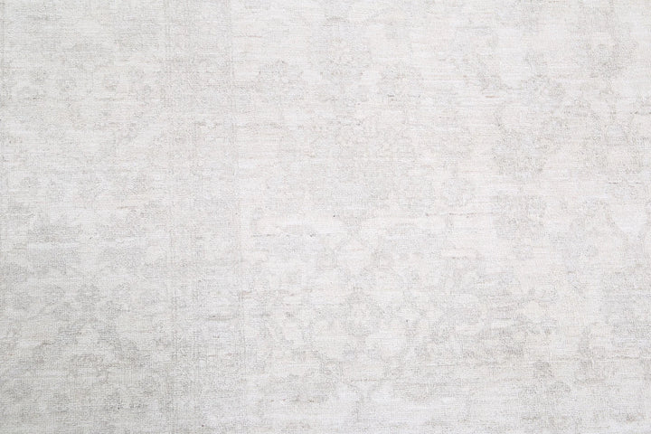 Afghan Tabriz Rug 10' 2" x 13' 4" Hand-Knotted | No. AT60988