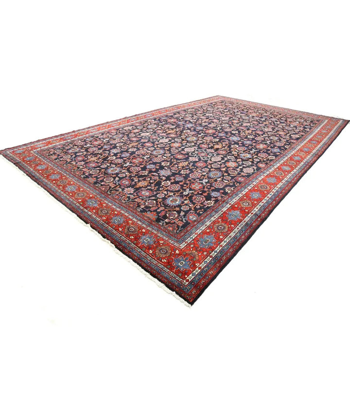 Persian Bibikabad Oriental Rug 12' 8" x 21' 0" Hand-Knotted | No. AT61068