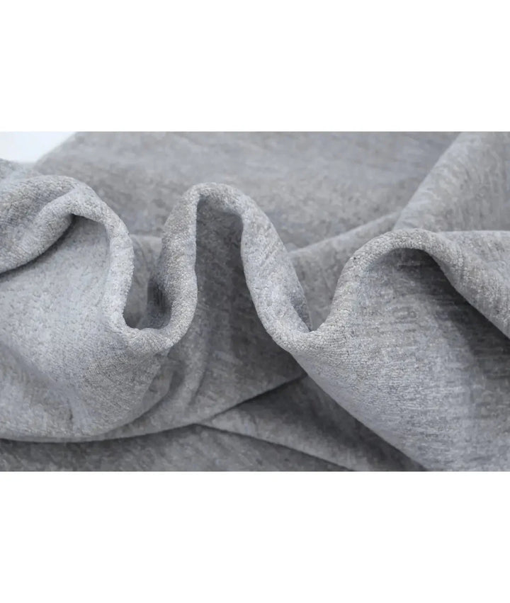 Grey Afghan Overdye Rug 9' 10" x 13' 10" Hand-Knotted | No. AT61135