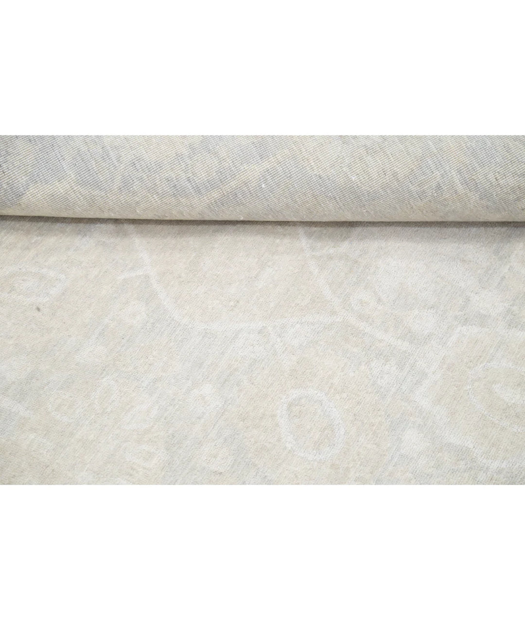Brown Afghan Serenity Rug 6' 1" x 9' 0" Hand-Knotted | No. AT61224