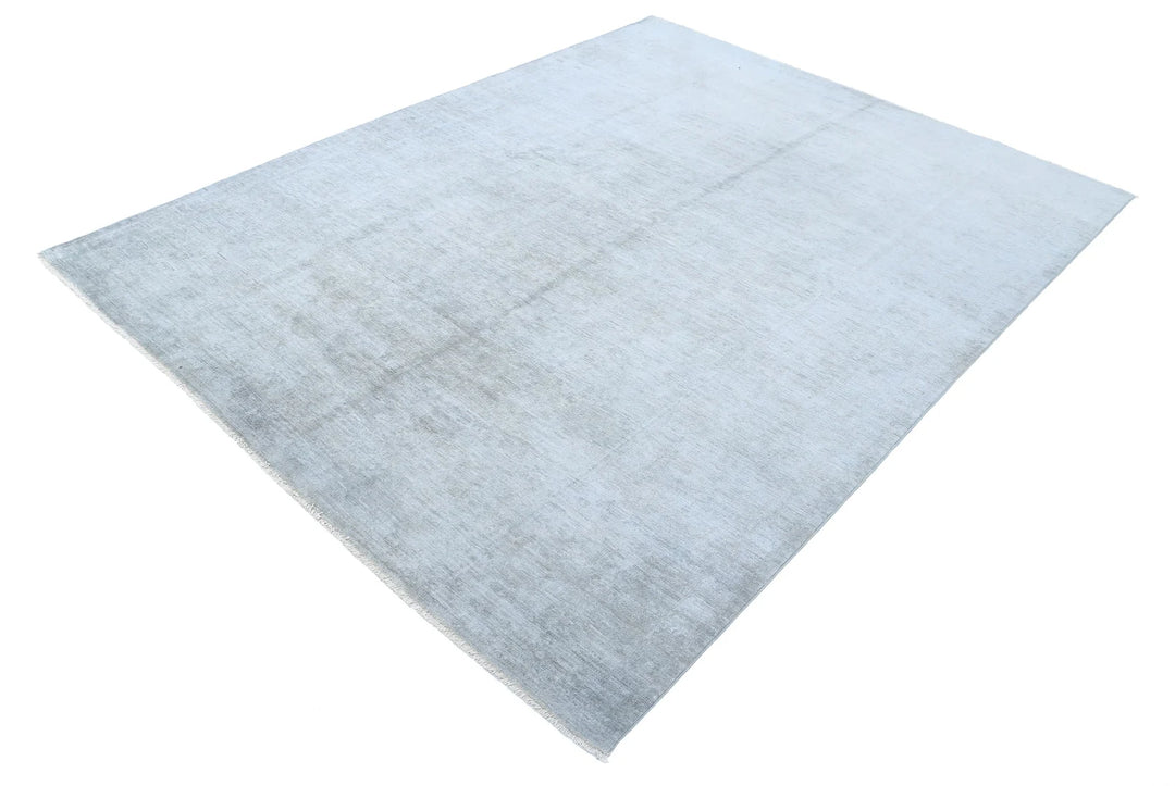 Afghan Overdye Rug 6' 2" x 8' 1" Hand-Knotted | No. AT61259