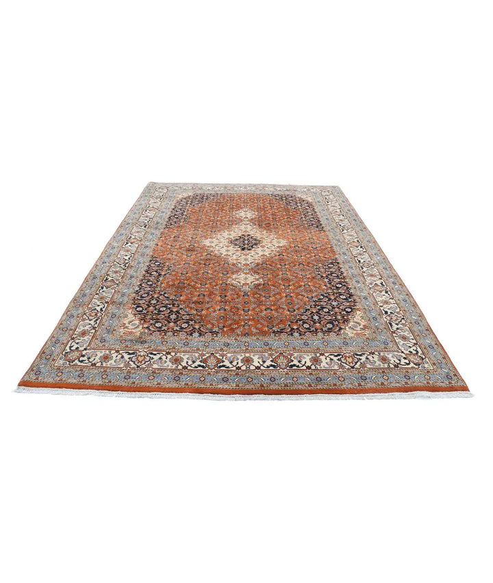 Persian Bijar Rug 7' 6" x 10' 10" Hand-Knotted | No. AT61361