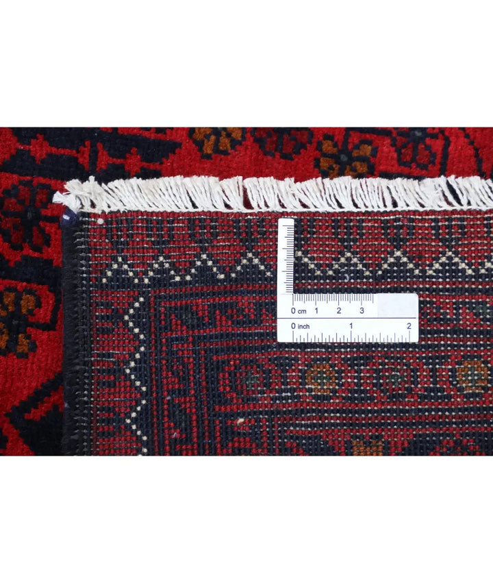 Afghan Khamyab Rug 8' 4" x 11' 3" Hand-Knotted | No. AT61449