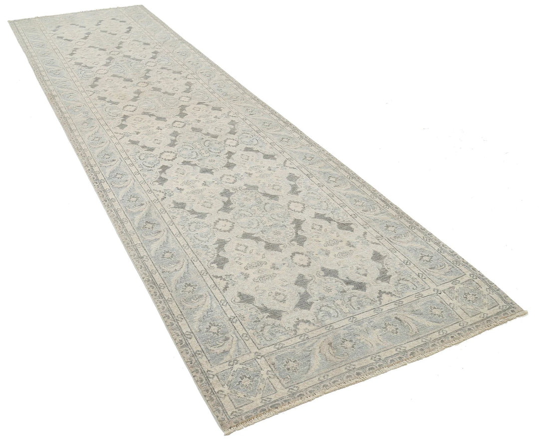 Afghan Serenity Rug 3' 10" x 13' 7" Hand-Knotted | No. AT61498