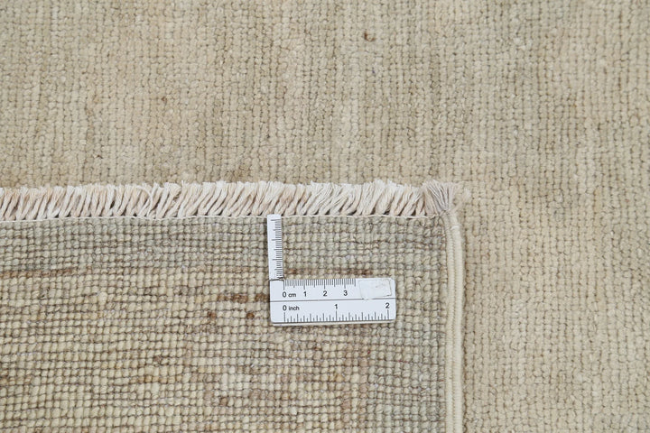 Afghan Oushak Rug 8' 2" x 10' 5" Hand-Knotted | No. AT61506