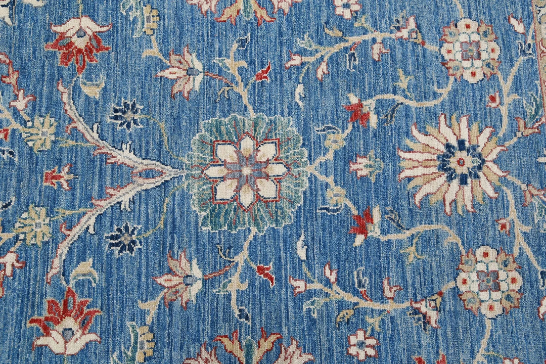 Afghan Ziegler Farhan Rug 13' 2" x 20' 9" Hand-Knotted | No. AT61657