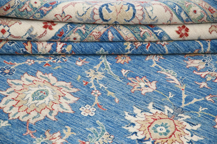 Afghan Ziegler Farhan Rug 13' 2" x 20' 9" Hand-Knotted | No. AT61657