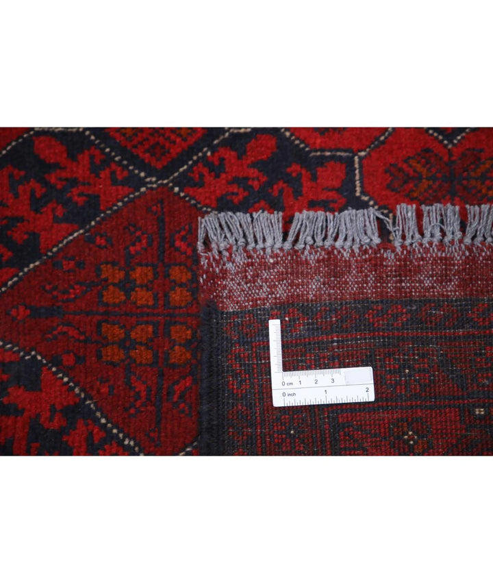 Afghan Khal Muhammadi Rug 4' 11" x 6' 6" Hand-Knotted | No. AT61692