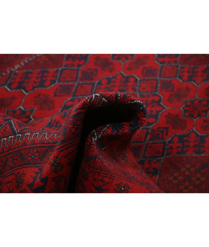 Afghan Khal Muhammadi Rug 4' 11" x 6' 6" Hand-Knotted | No. AT61692