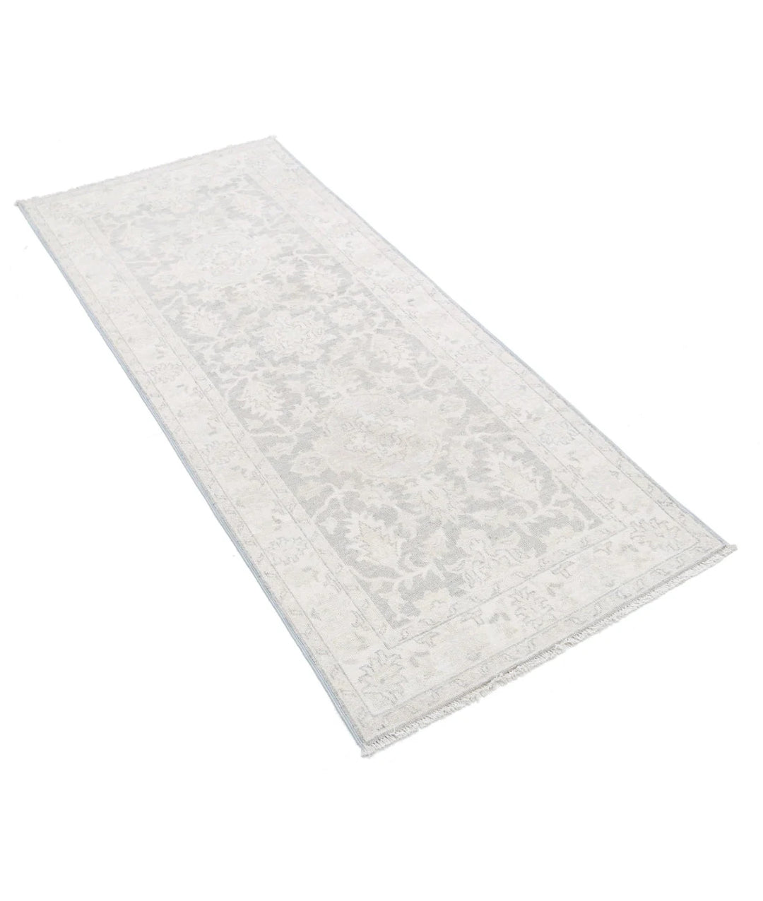 Afghan Runner Rug 2' 6" x 5' 11" Hand-Knotted | No. AT61776