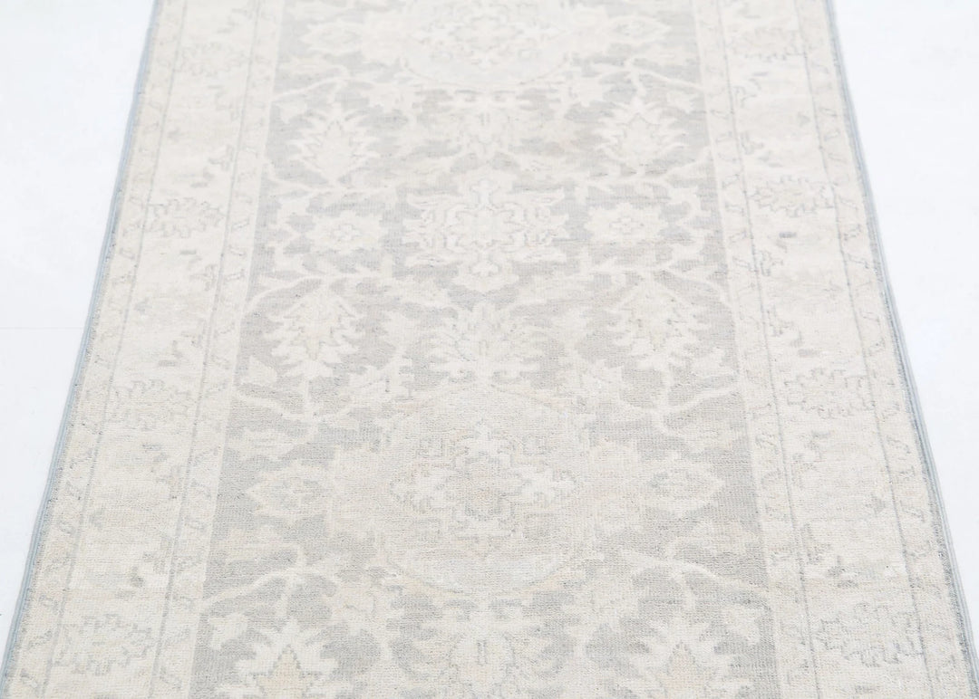 Afghan Runner Rug 2' 6" x 5' 11" Hand-Knotted | No. AT61776