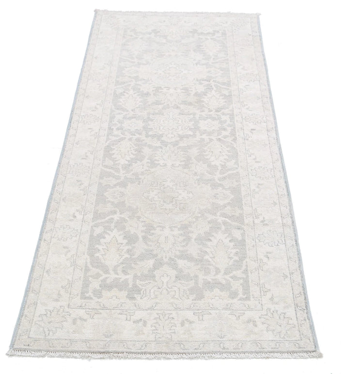 Afghan Runner Rug 2' 6" x 5' 11" Hand-Knotted | No. AT61776