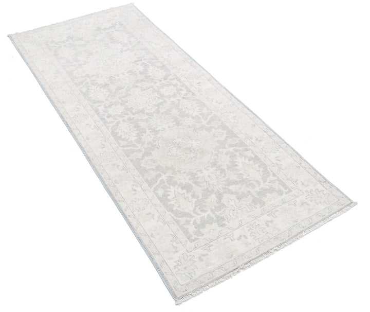 Afghan Runner Rug 2' 6" x 5' 11" Hand-Knotted | No. AT61776