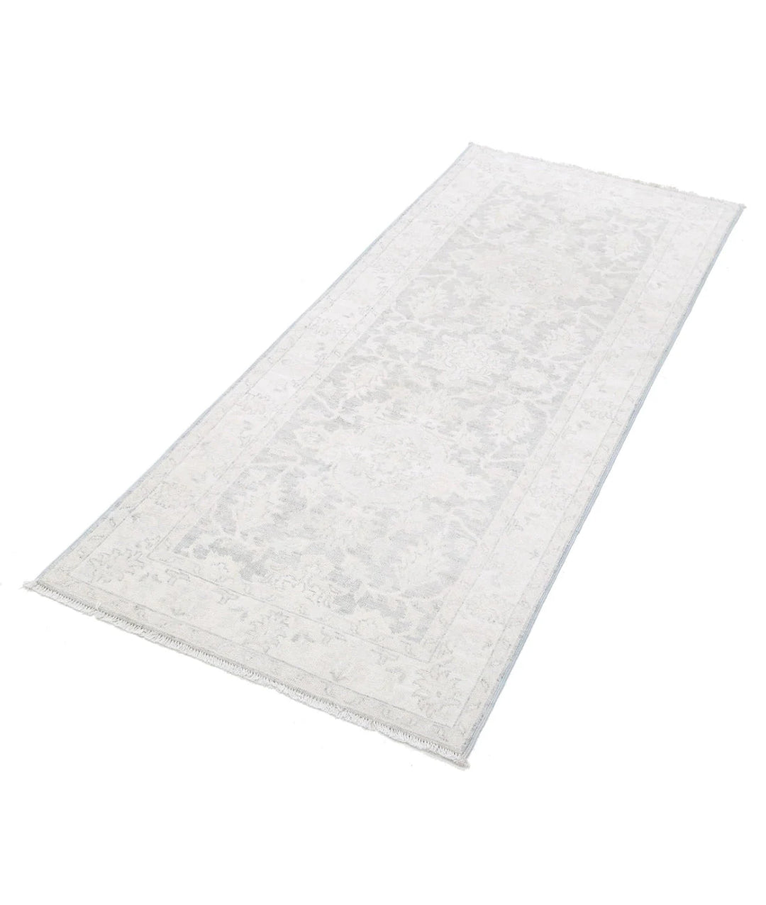 Afghan Runner Rug 2' 6" x 5' 11" Hand-Knotted | No. AT61776