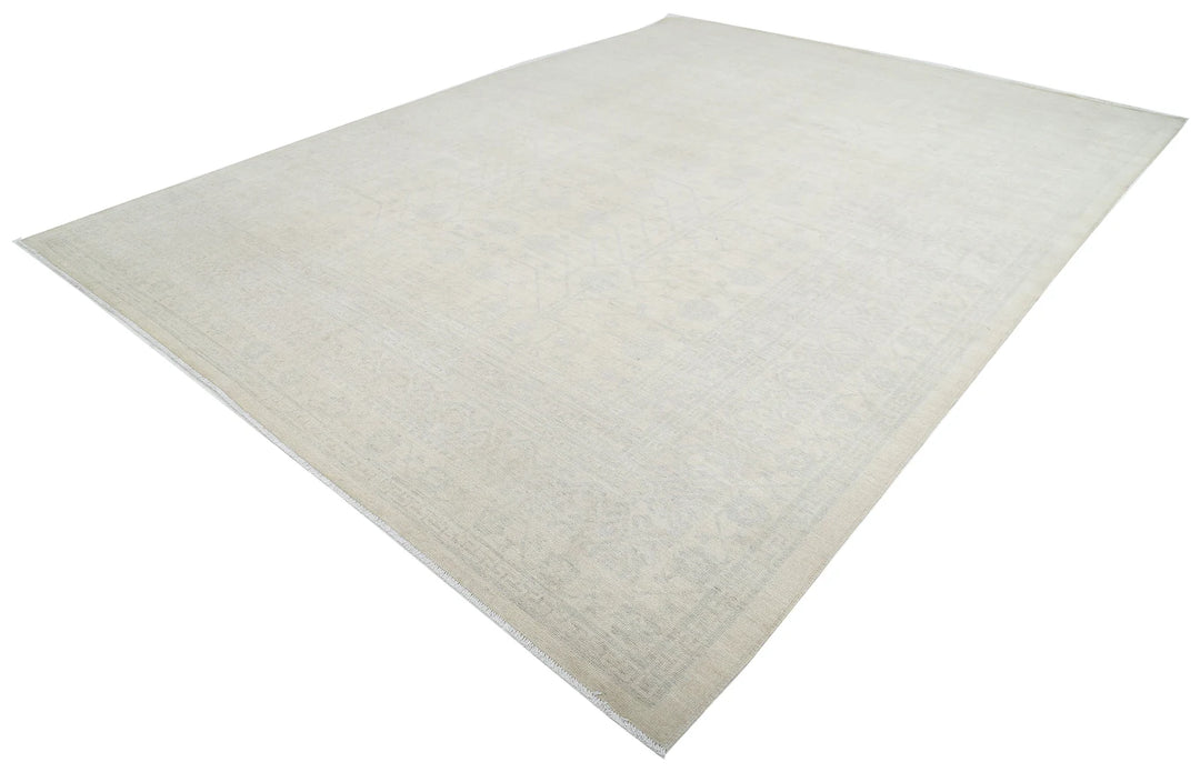 Afghan Khotan Rug 10' 3" x 13' 9" Hand-Knotted | No. AT61799