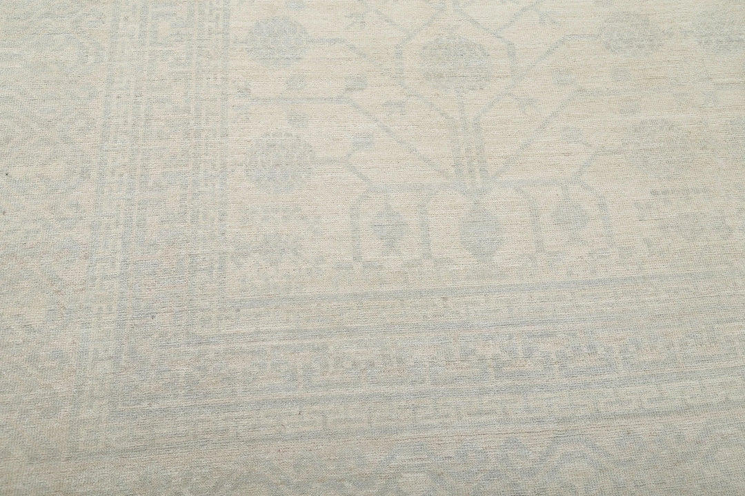 Afghan Khotan Rug 10' 3" x 13' 9" Hand-Knotted | No. AT61799