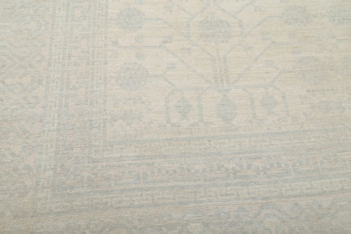 Afghan Khotan Rug 10' 3" x 13' 9" Hand-Knotted | No. AT61799