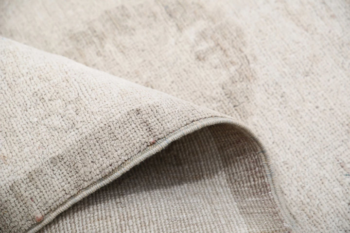 Ivory Afghan Serenity Rug 10' 10" x 18' 5" Hand-Knotted | No. AT61819