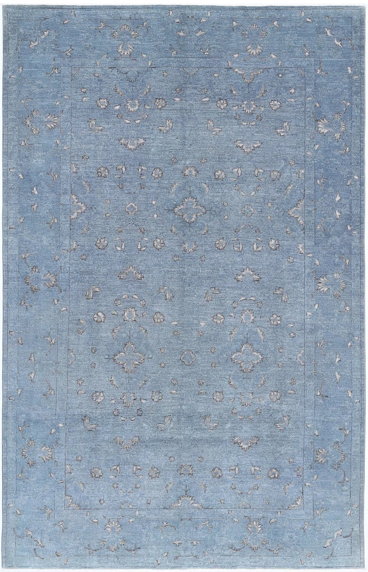 Afghan Onyx Rug 5' 10" x 9' 4" Hand-Knotted | No. AT61848
