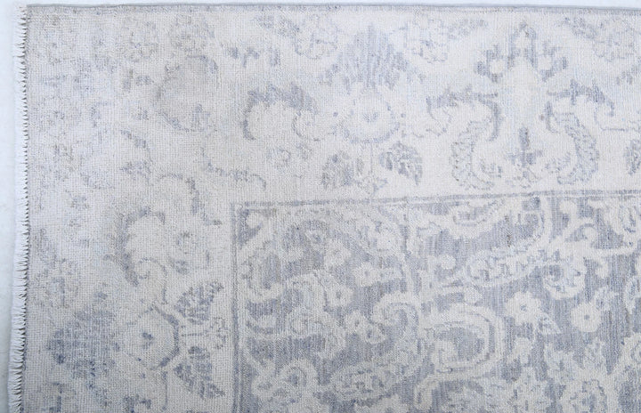 Afghan Serenity Runner Rug 4' 9" x 12' 9" Hand-Knotted | No. AT61914