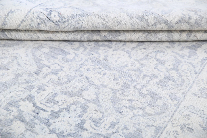 Afghan Serenity Runner Rug 4' 9" x 12' 9" Hand-Knotted | No. AT61914
