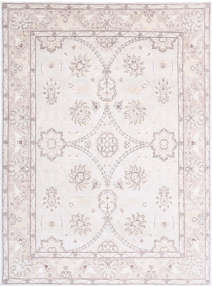 Afghan Serenity Rug 8' 3" x 10' 10" Hand-Knotted | No. AT62238