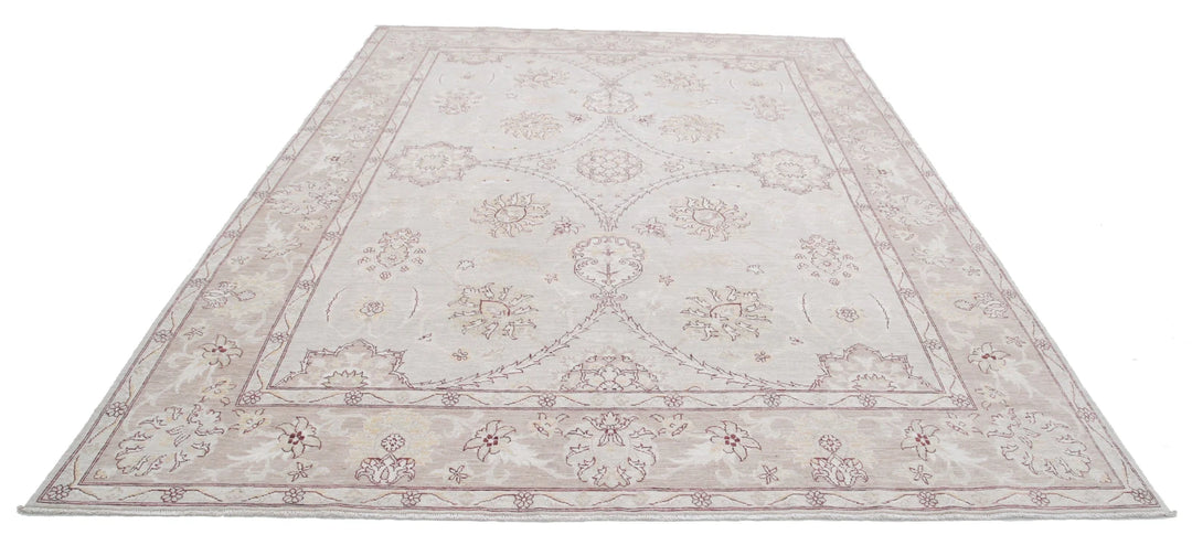 Afghan Serenity Rug 8' 3" x 10' 10" Hand-Knotted | No. AT62238