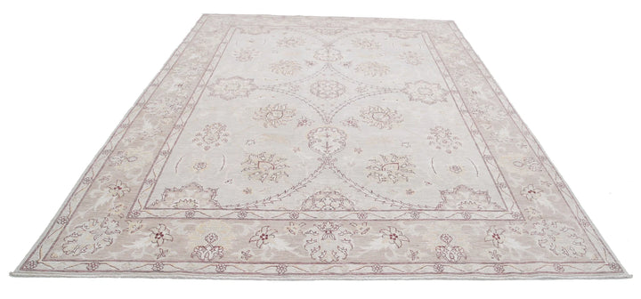 Afghan Serenity Rug 8' 3" x 10' 10" Hand-Knotted | No. AT62238