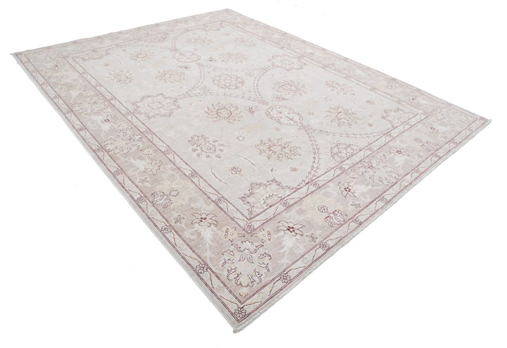 Afghan Serenity Rug 8' 3" x 10' 10" Hand-Knotted | No. AT62238