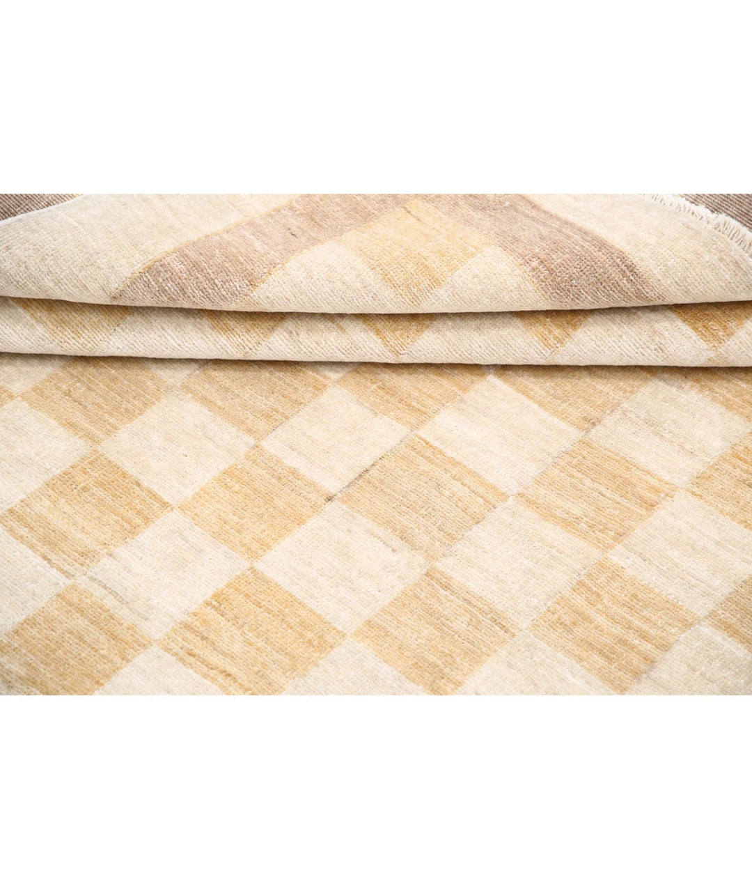 Afghan Modcar Rug 5' 0" x 6' 3" Hand-Knotted | No. AT62492