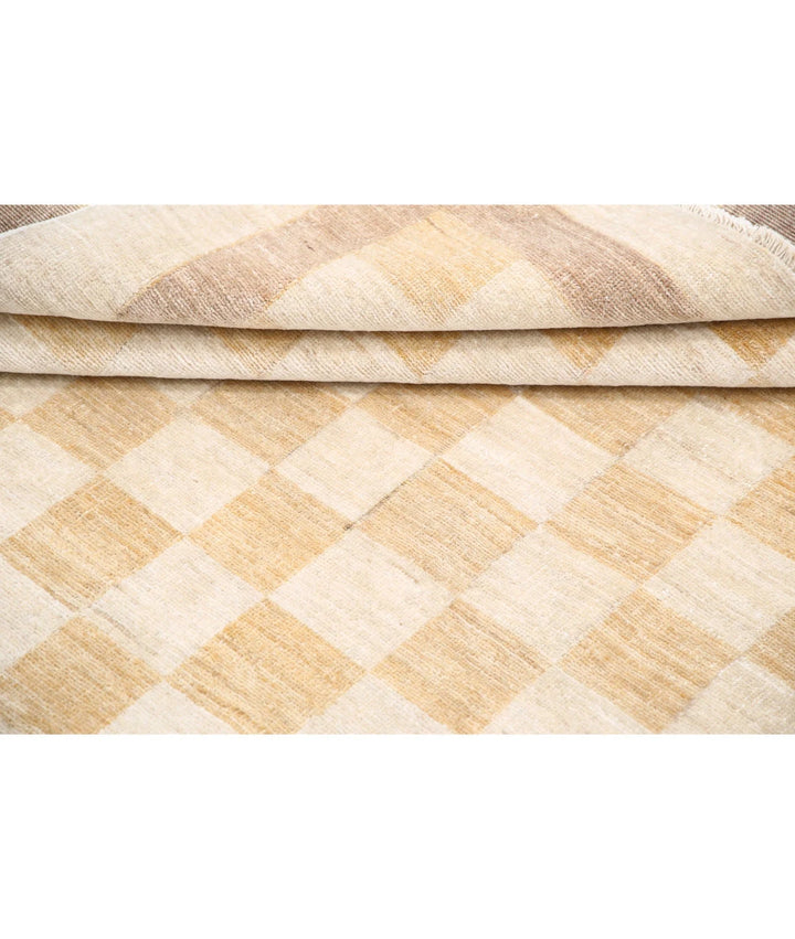 Afghan Modcar Rug 5' 0" x 6' 3" Hand-Knotted | No. AT62492
