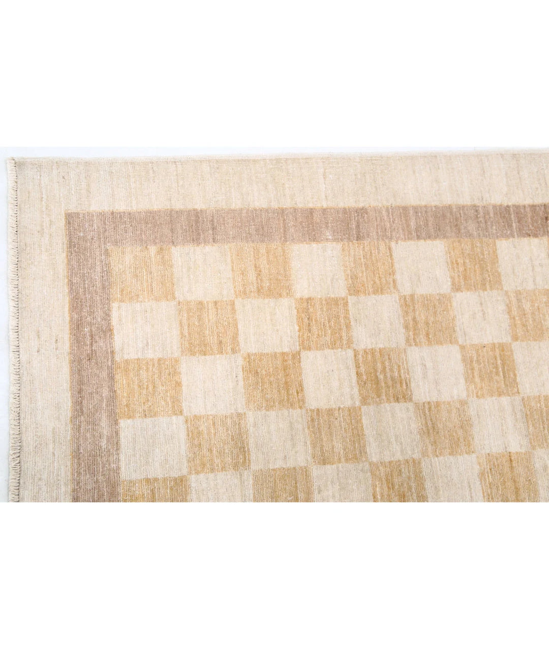 Afghan Modcar Rug 5' 0" x 6' 3" Hand-Knotted | No. AT62492
