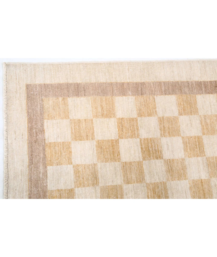 Afghan Modcar Rug 5' 0" x 6' 3" Hand-Knotted | No. AT62492