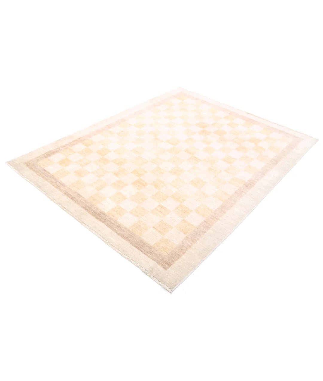 Afghan Modcar Rug 5' 0" x 6' 3" Hand-Knotted | No. AT62492