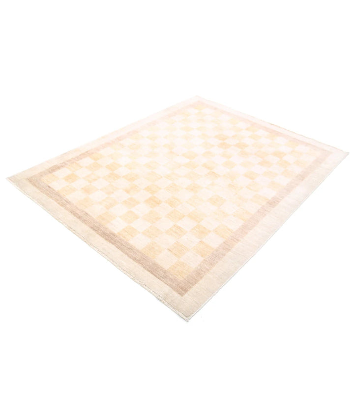 Afghan Modcar Rug 5' 0" x 6' 3" Hand-Knotted | No. AT62492