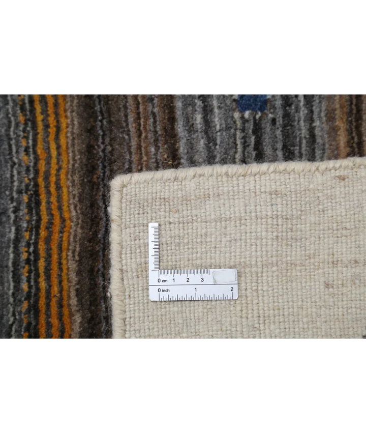Ivory Indian Lori Rug 3' 11" x 5' 9" Hand-Knotted | No. AT62759