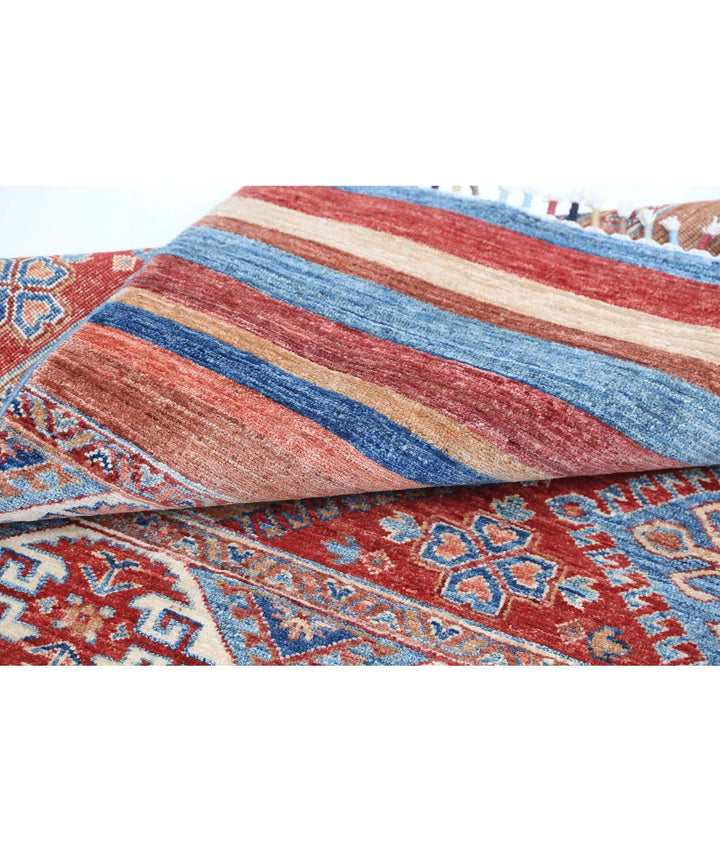 Afghan Khurjeen Rug 2' 11" x 5' 0" Hand-Knotted | No. AT62933