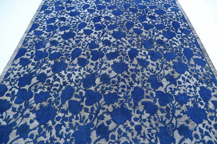 Afghan Oriental Rug 7' 11" x 9' 8" Hand-Knotted | No. AT62974