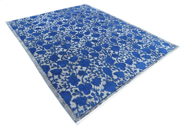 Afghan Oriental Rug 7' 11" x 9' 8" Hand-Knotted | No. AT62974