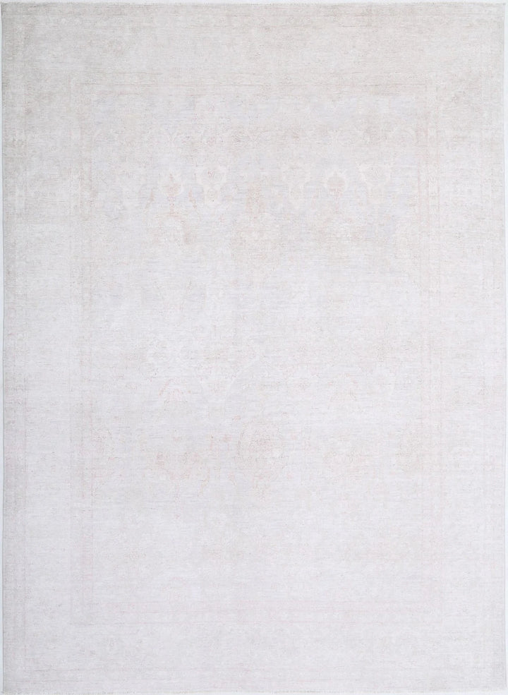 Afghan Serenity Rug 8' 9" x 12' 1" Hand-Knotted | No. AT63192