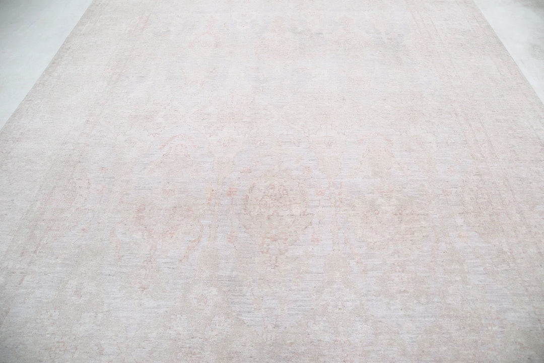 Afghan Serenity Rug 8' 9" x 12' 1" Hand-Knotted | No. AT63192