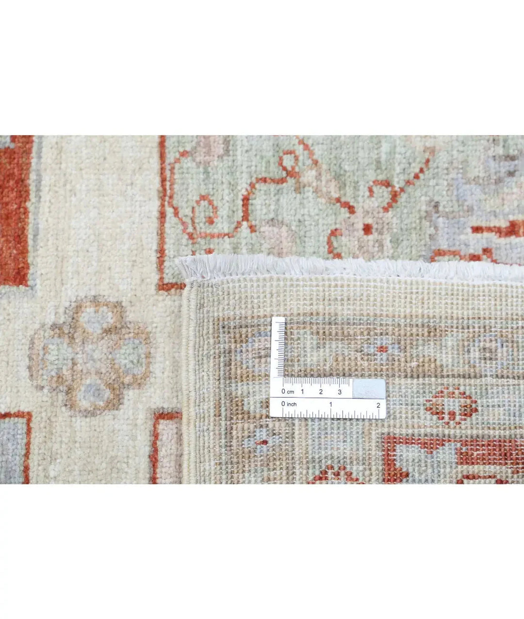 Afghan Bakhtiari Rug 5' 7" x 7' 9" Hand-Knotted | No. AT63197
