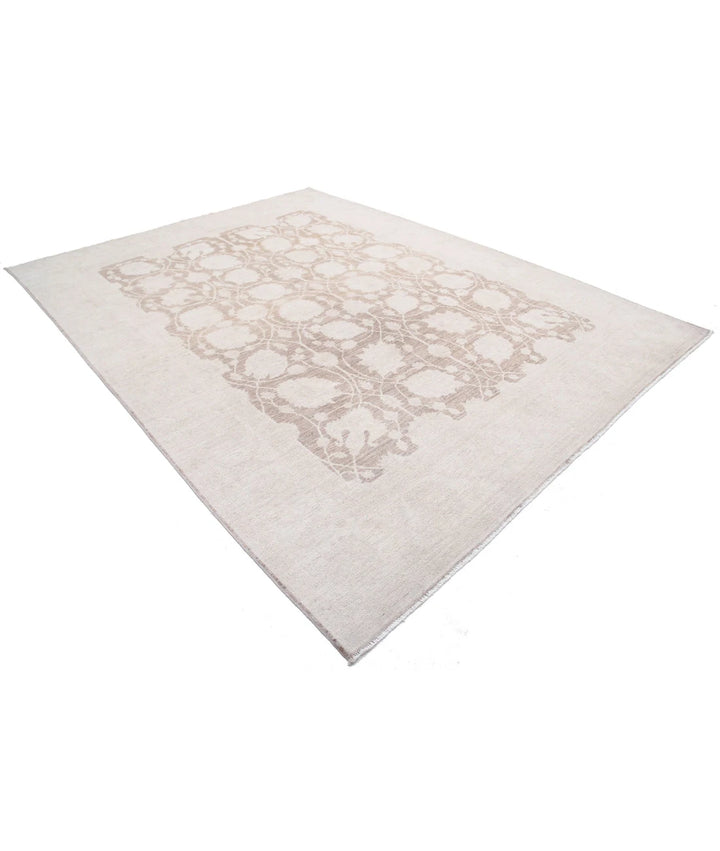 Afghan Serenity Rug 8' 7" x 11' 3" Hand-Knotted | No. AT63221