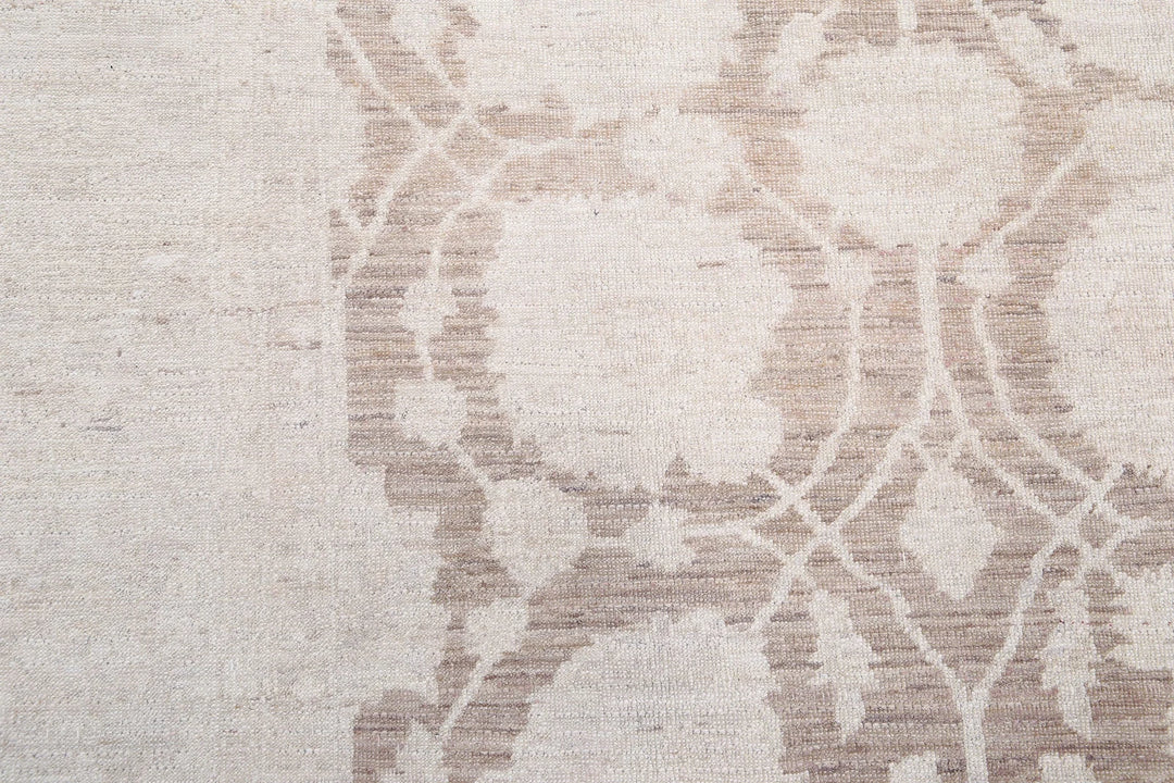Afghan Serenity Rug 8' 7" x 11' 3" Hand-Knotted | No. AT63221