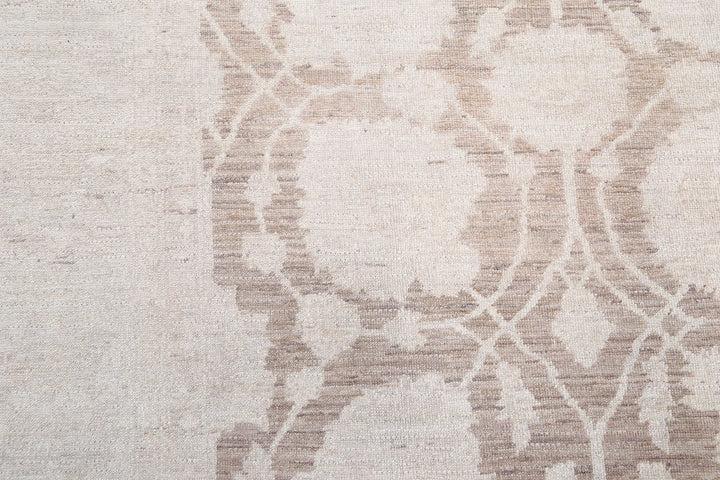 Afghan Serenity Rug 8' 7" x 11' 3" Hand-Knotted | No. AT63221