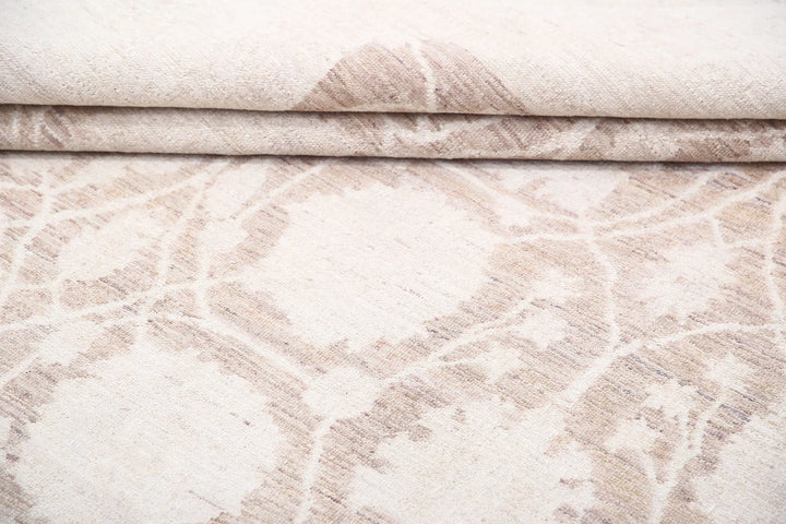 Afghan Serenity Rug 8' 7" x 11' 3" Hand-Knotted | No. AT63221