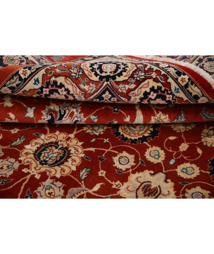 Persian Tabriz Rug 5' 8" x 8' 10" Hand-Knotted | No. AT63240