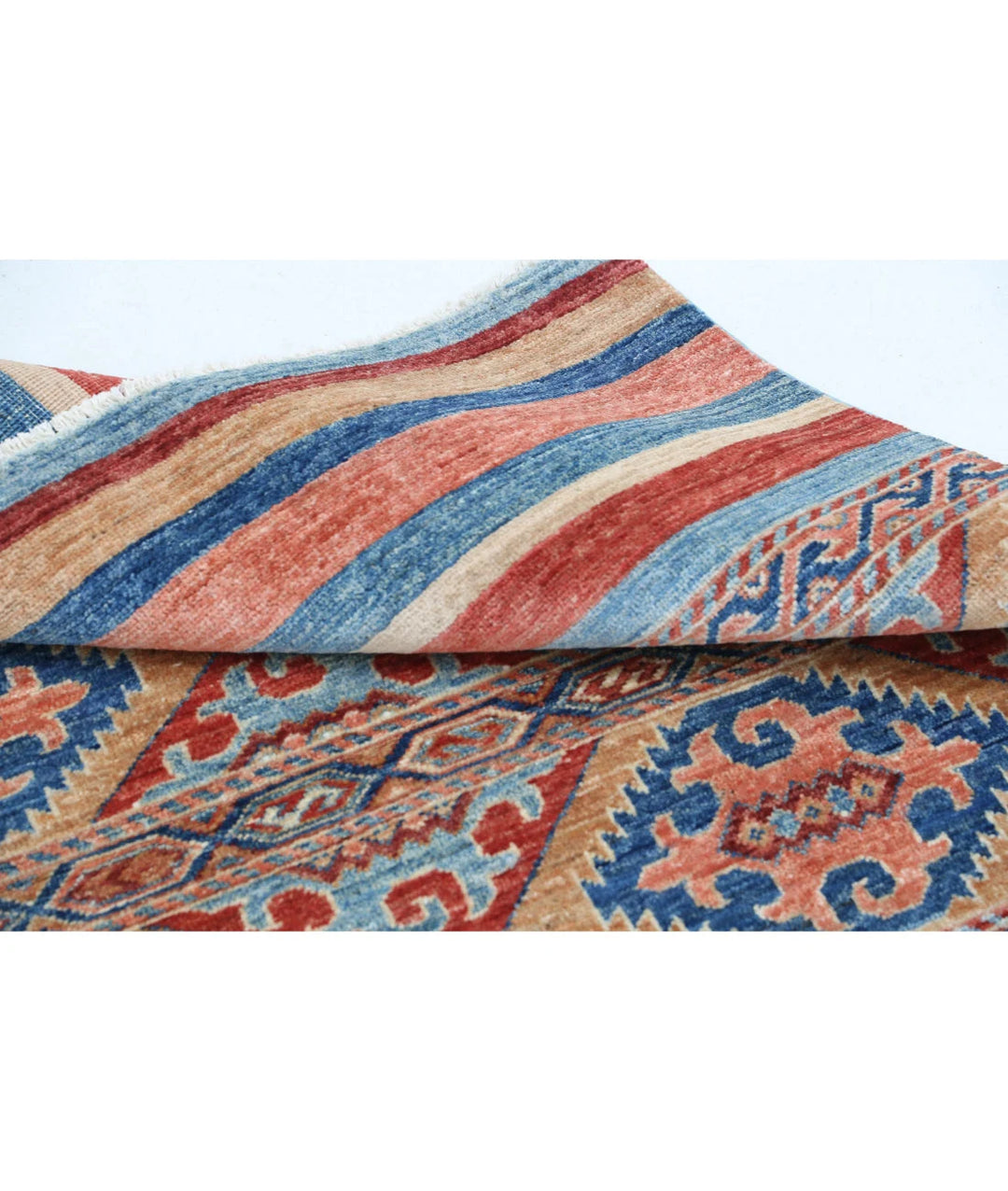 Afghan Khurjeen Rug 2' 8" x 3' 10" Hand-Knotted | No. AT63329