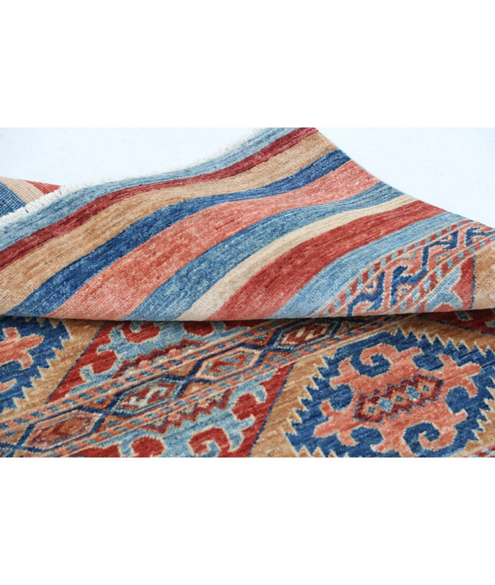Afghan Khurjeen Rug 2' 8" x 3' 10" Hand-Knotted | No. AT63329
