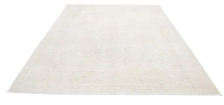Afghan Serenity Rug 8' 2" x 10' 1" Hand-Knotted | No. AT63461